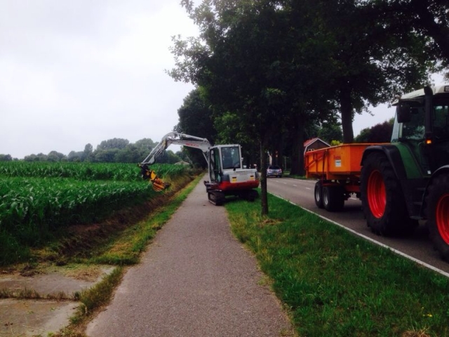 Maaien bermen en sloten